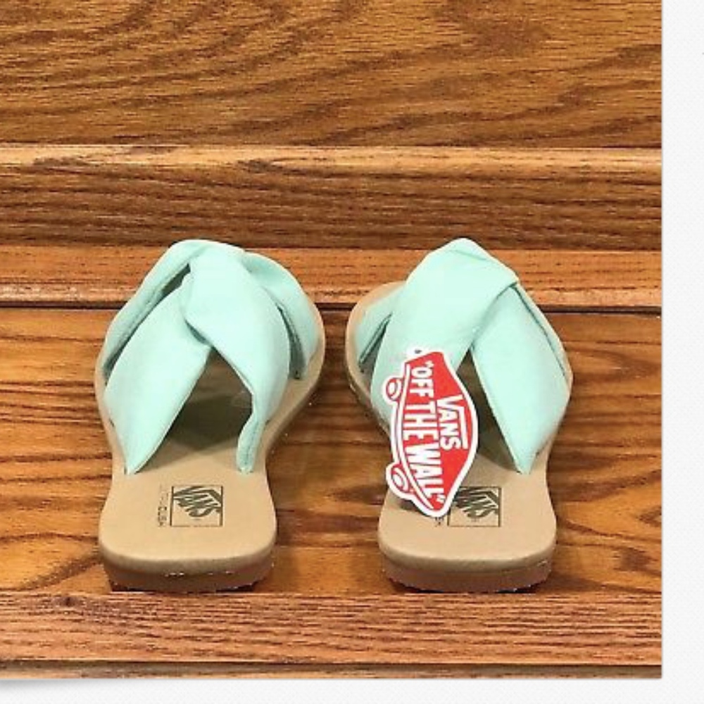 Vans Ayla Suede Bay Slide Sandals Size Women 8* - Picture 3 of 7